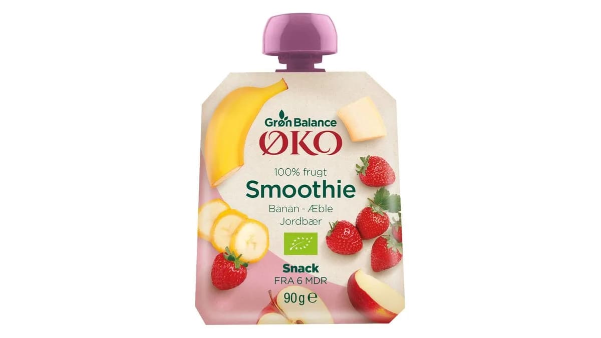 Gb Smoothie Jordbær/banan