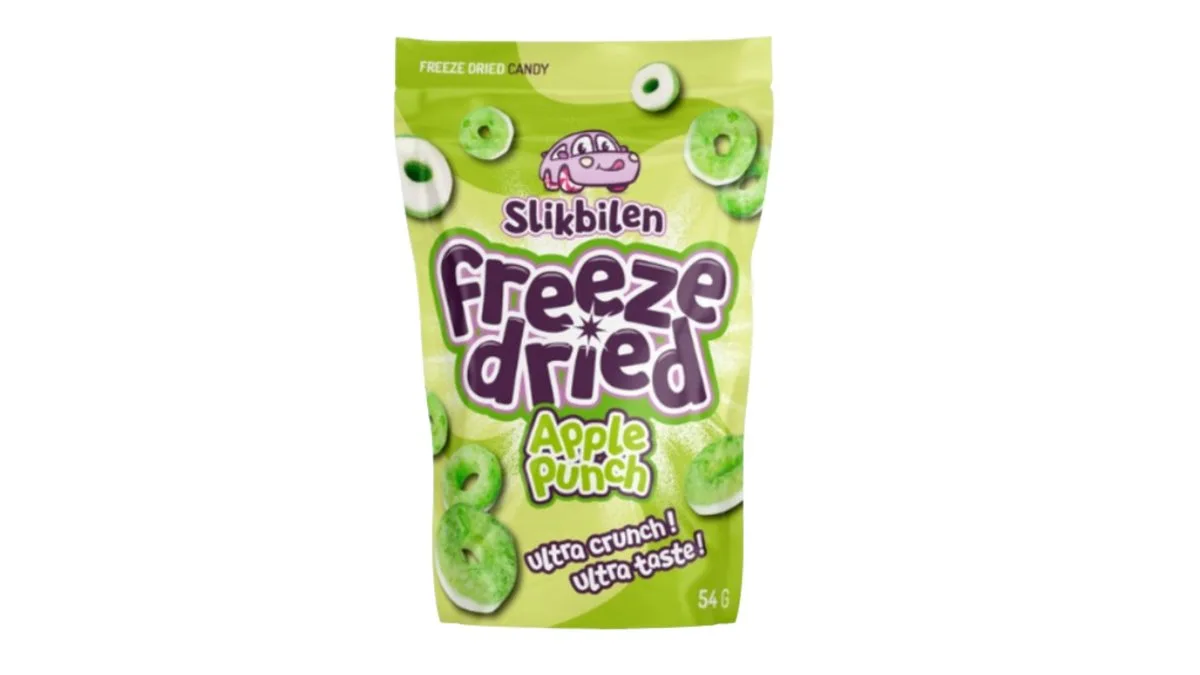 Freeze Dried Apple Punch, Slikbilen