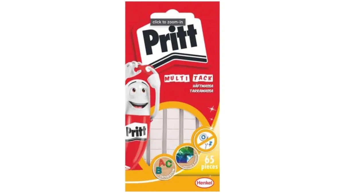 Hæftemasse, Pritt