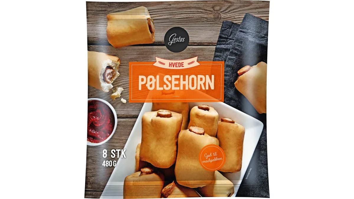 Gestus Pølsehorn 8 Stk.