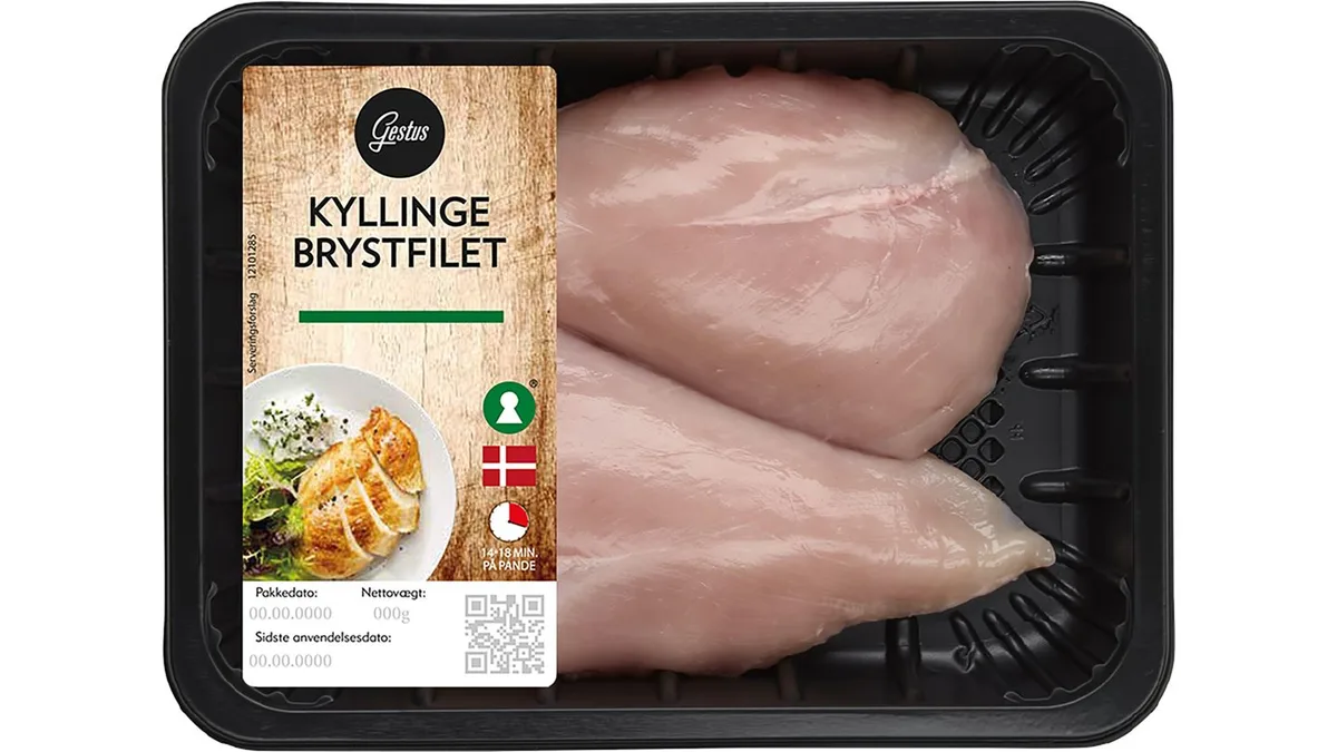Kyllingebrystfilet, Gestus