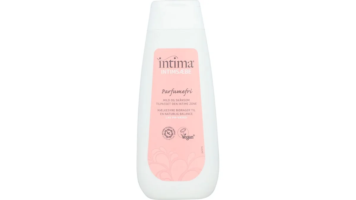 Intimsæbe parfumefri, Intima