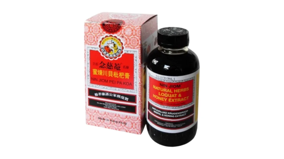 Hostesaft m. urter, Nin Jiom Pei Pa Koa