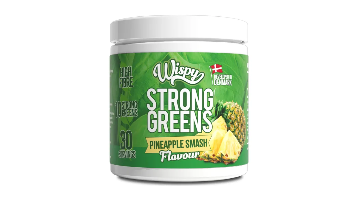 Superfood pulver m. ananassmag, Wispy