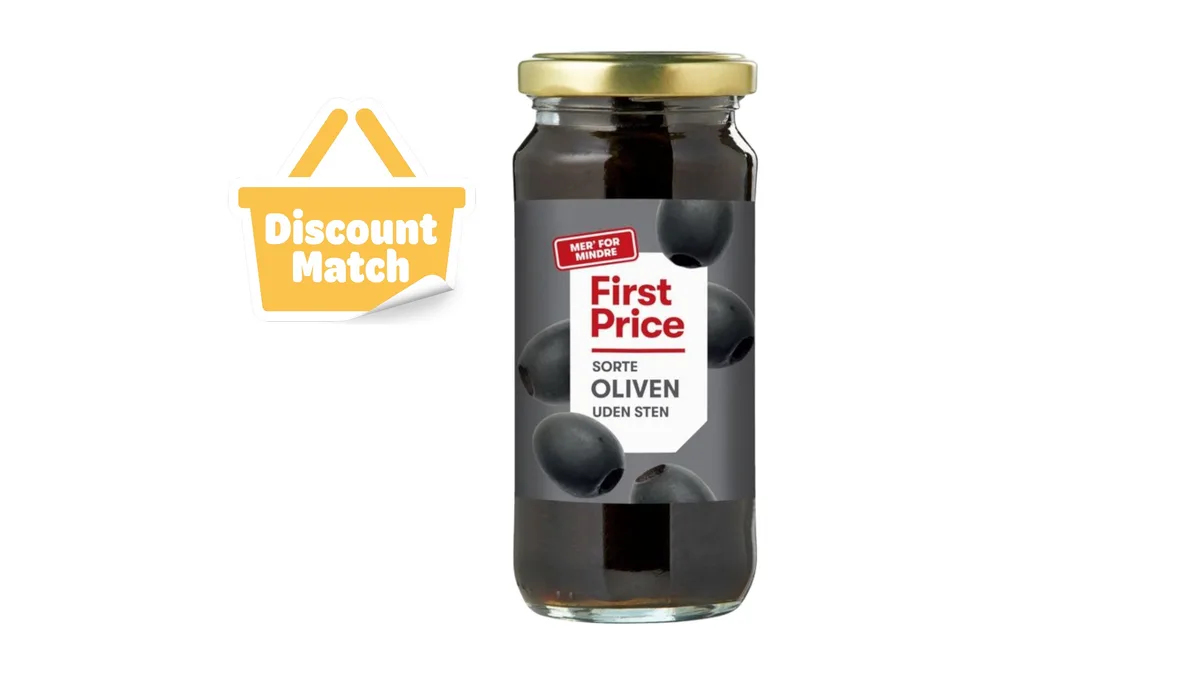 Oliven sorte u. sten, First Price