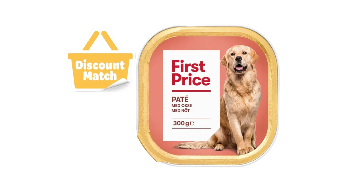 Paté t. hund m. oksekød, First Price