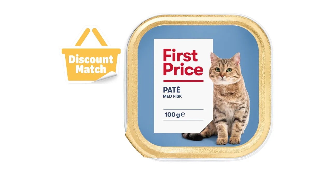 Vådfoder t. kat m. fisk, First Price