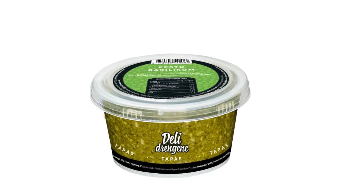 Pesto m. basilikum, Deli Drengene