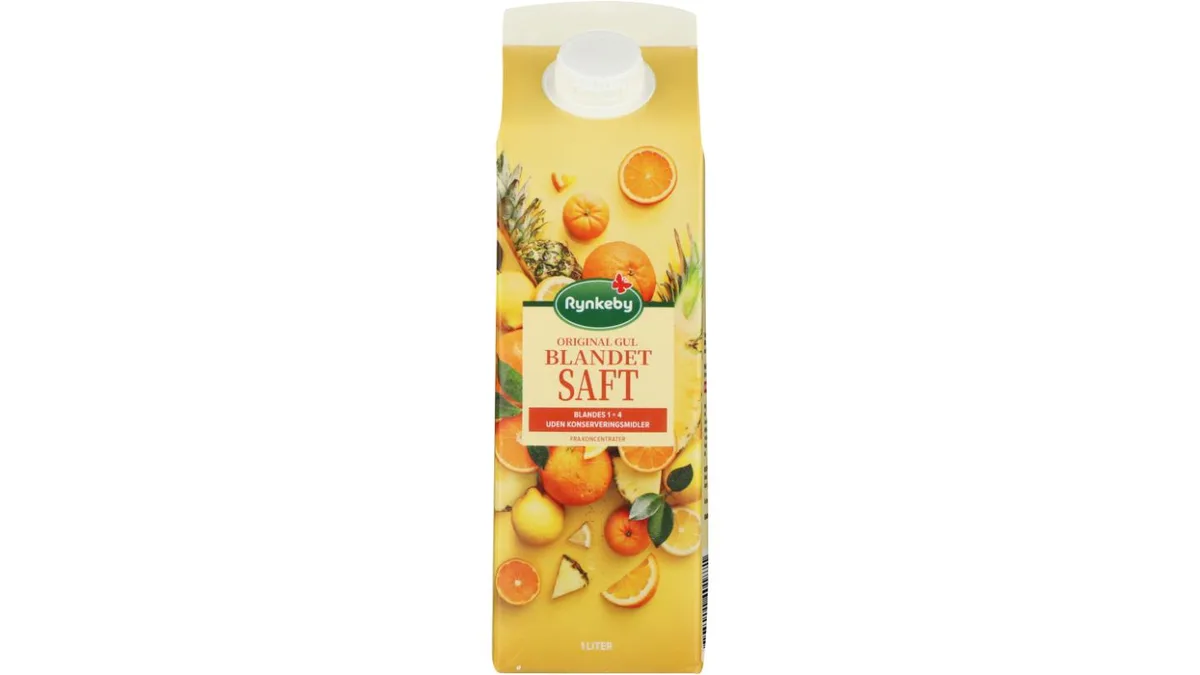 Rynkeby Gul Blandet Saft