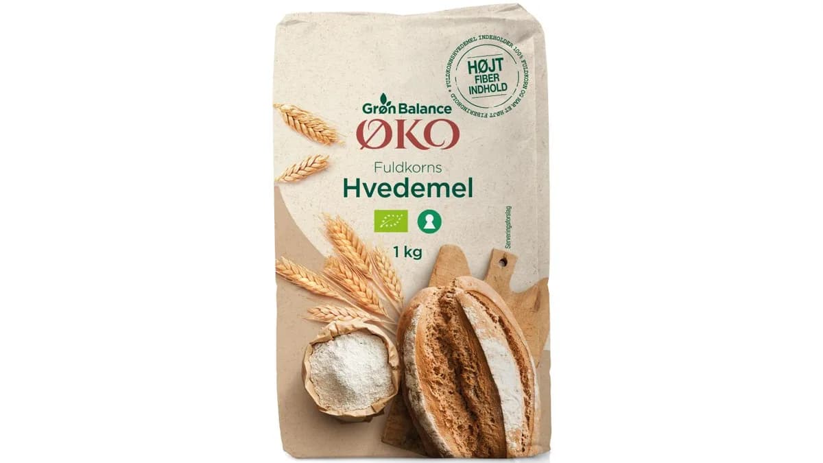 Gb Fuldkornshvedemel Øko