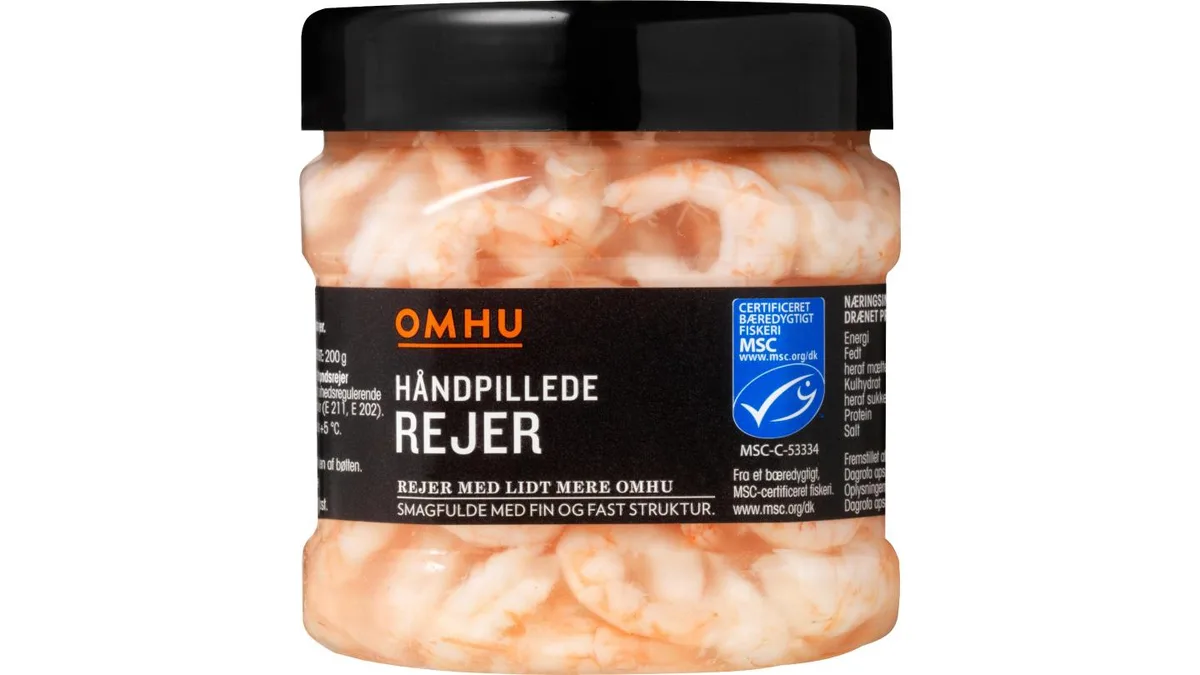 Håndpillede Rejer, OMHU