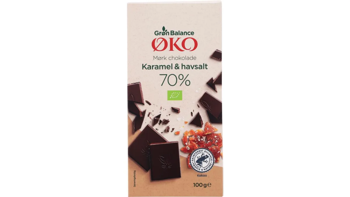Gb Mørk Choko 70% Seasalt