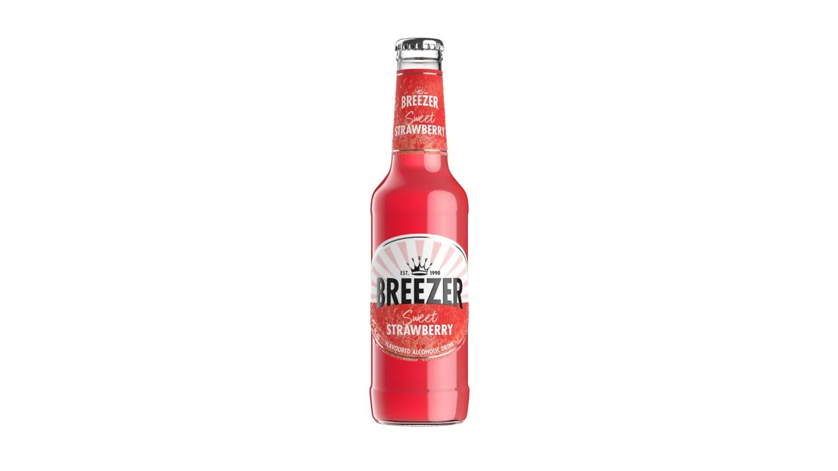 Bacardi Breezer m. jordbær 4,0%