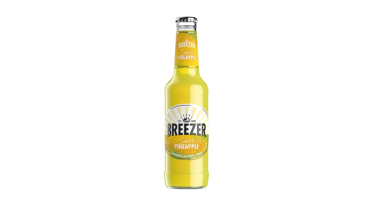 Bacardi Breezer m. ananas 4,0%
