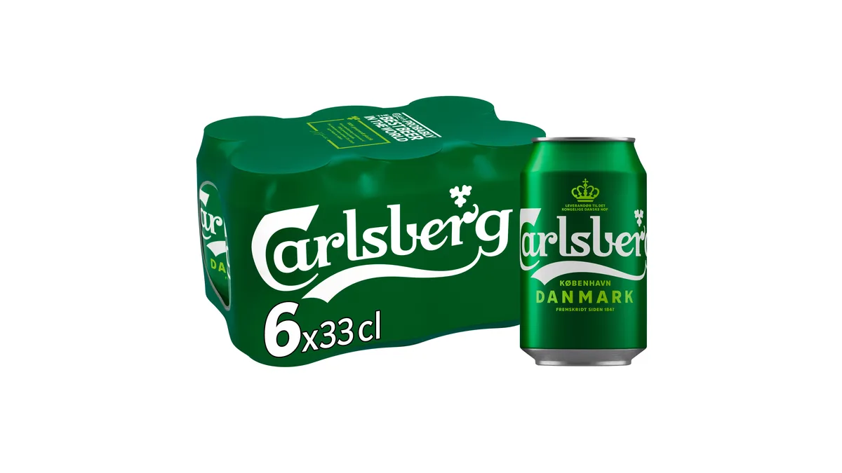 Carlsberg Pilsner 6X33 Cl