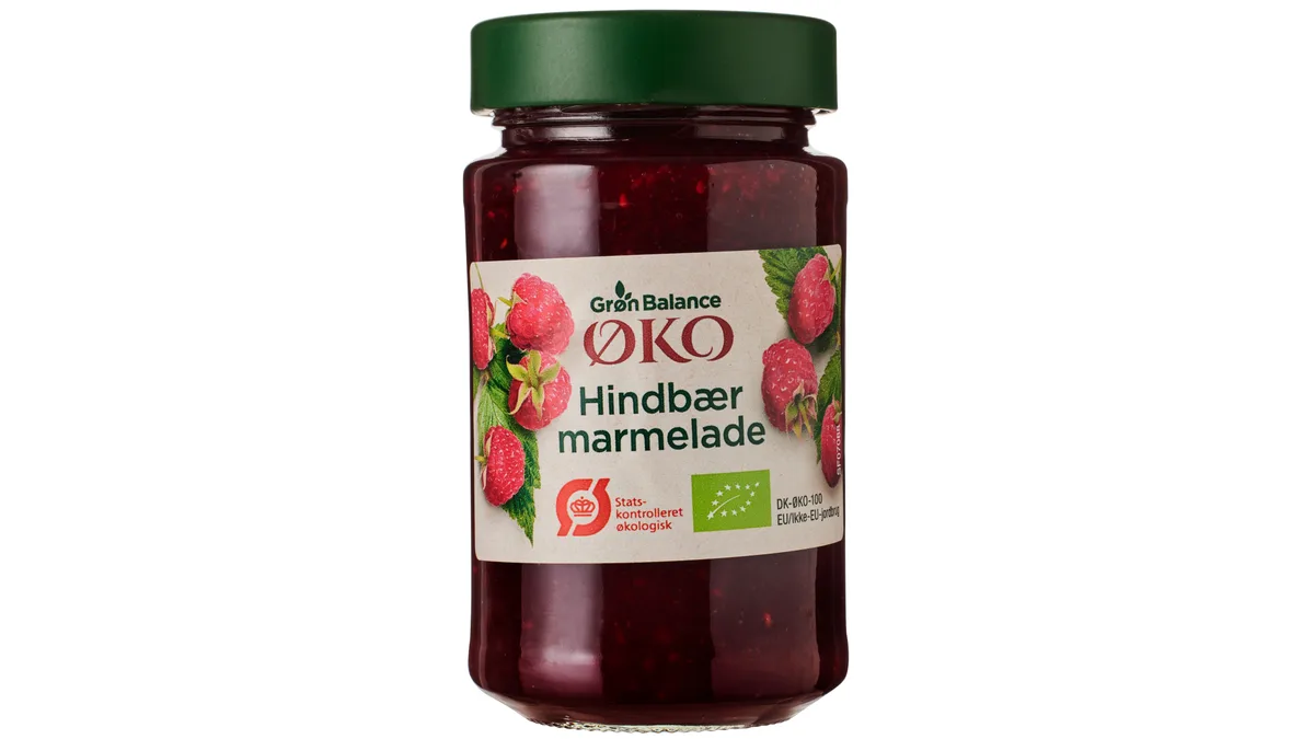 Gb Marmelade Hindbær Øko