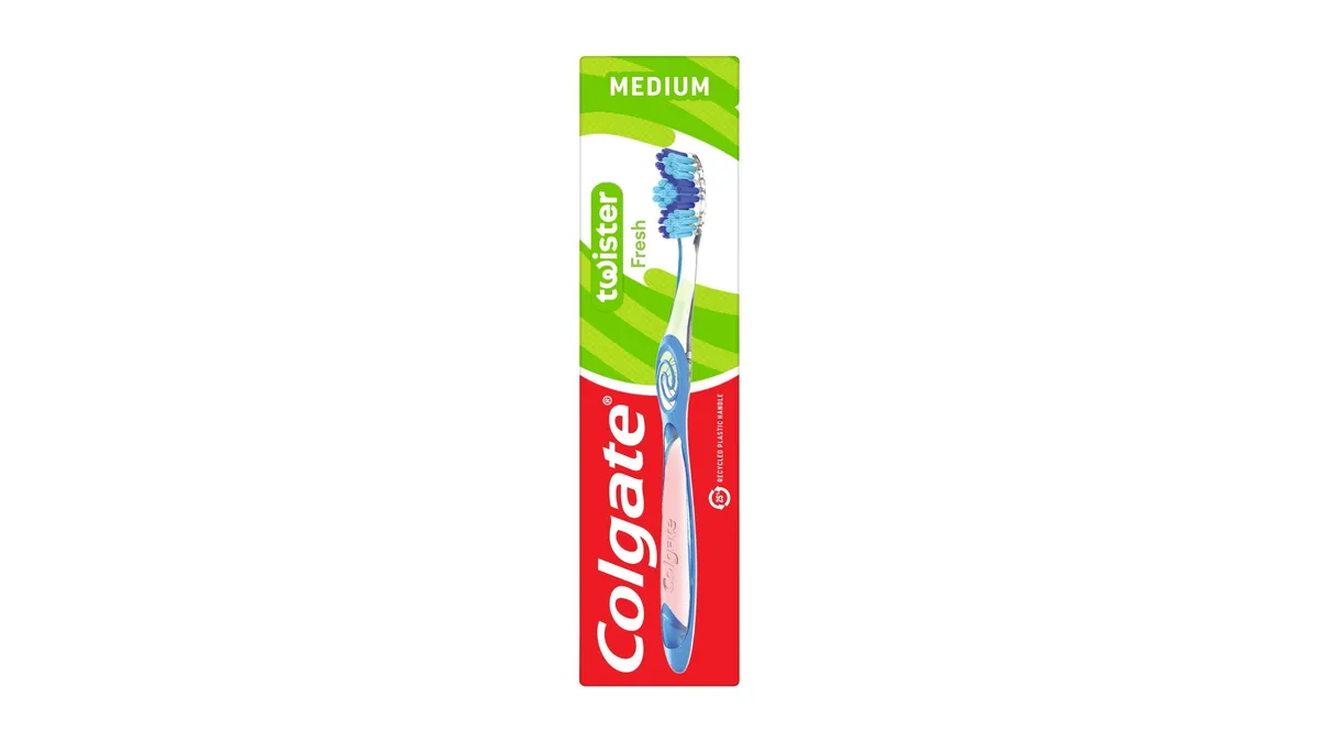 Tandbørste Twister Medium, Colgate
