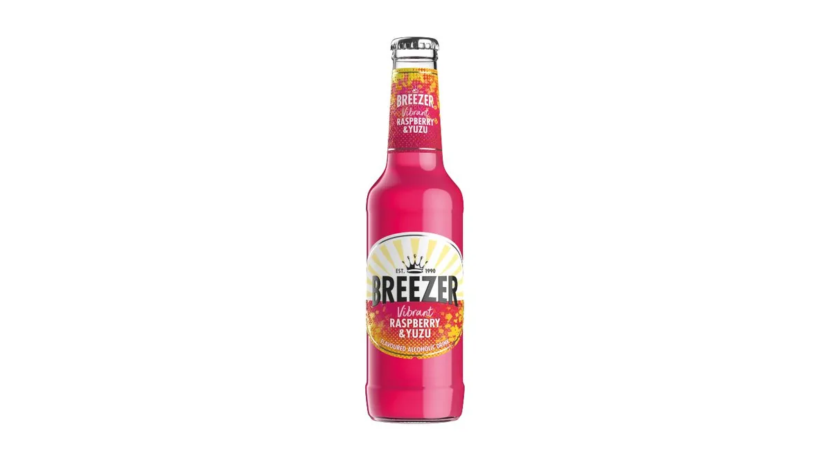 Bacardi Breezer m. hindbær & yuzu 4,0%