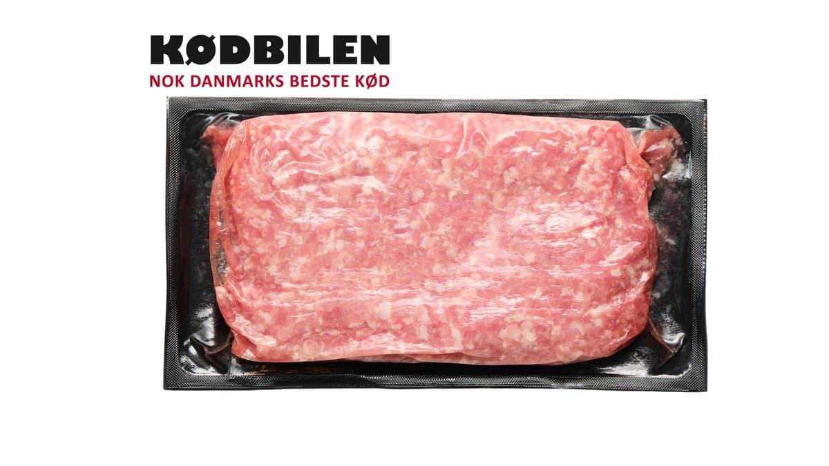 Hakkekød af gris 400g øko. Kødbilen