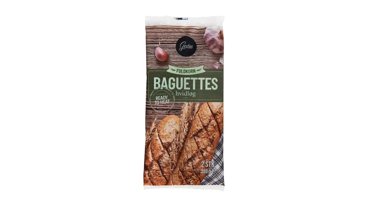 ❄️Hvidløgsbaguette m. fuldkorn, Gestus