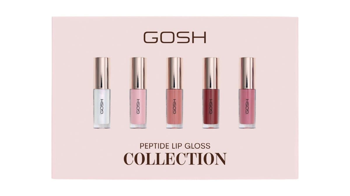 Peptide Mini Lip Gloss Gaveæske, GOSH