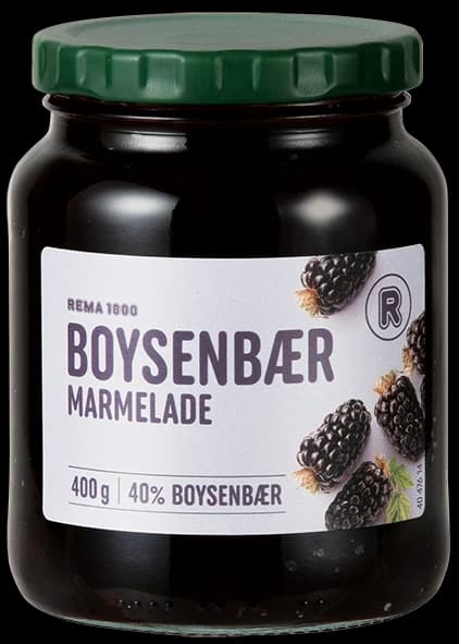 BOYSENBÆRMARMELADE