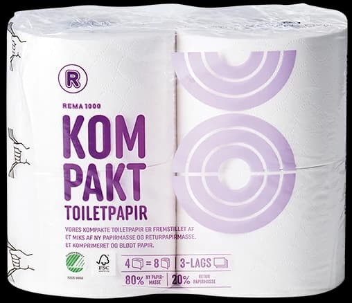 KOMPAKT TOILETPAPIR