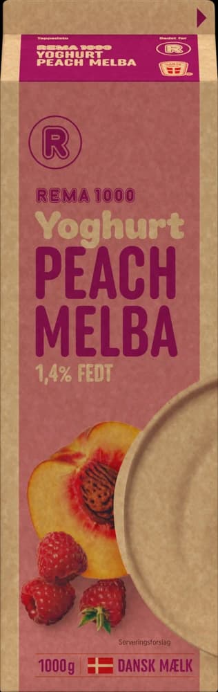 PEACH MELBA YOGHURT