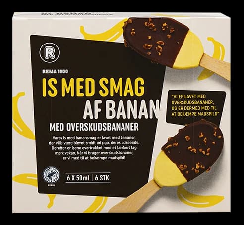 IS MED SMAG AF BANAN