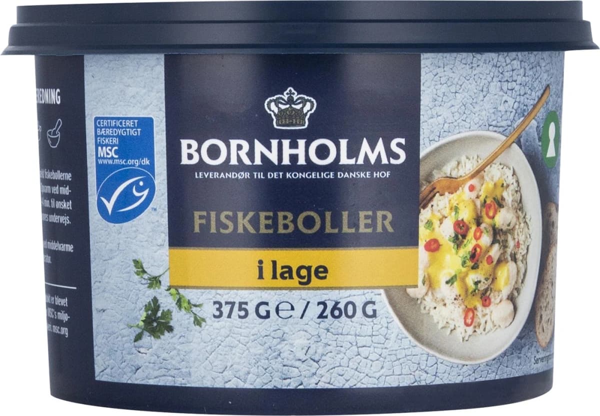 FISKEBOLLER I LAGE