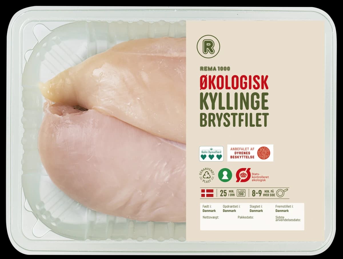 DANSK ØKO KYLLINGEBRYST