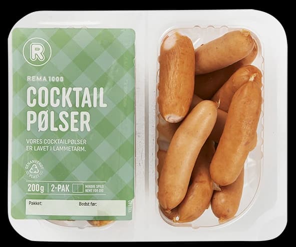 COCKTAILPØLSER