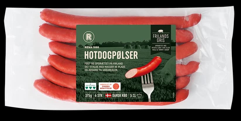 HOTDOG PØLSER
