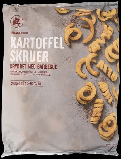 KARTOFFELSKRUER M.BBQ