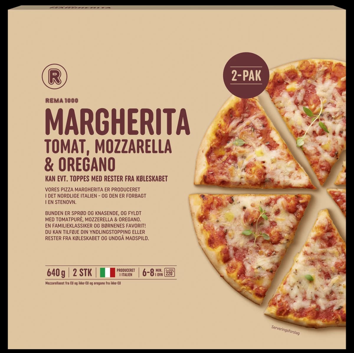 PIZZA MARGHERITA