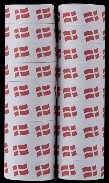 SERPENTINER MED FLAG