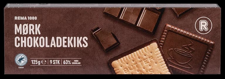 MØRK CHOKOLADEKIKS