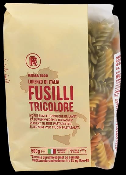 FUSILLI TRICOLORE