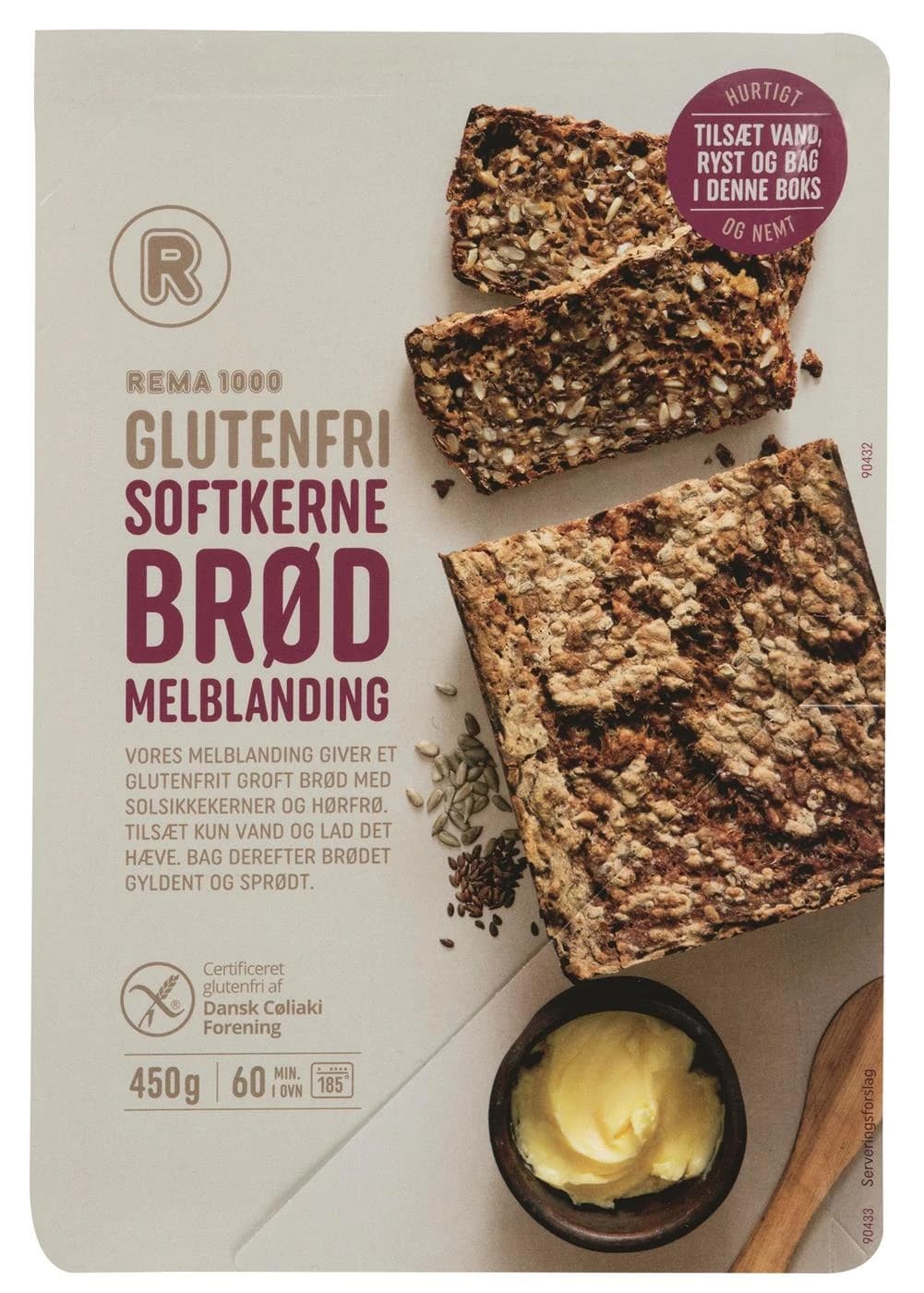 SOFTKERNEBRØD MELBLANDING