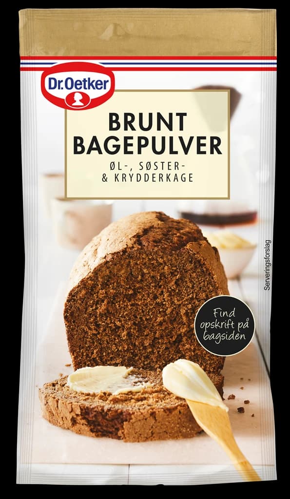 BRUNT BAGEPULVER