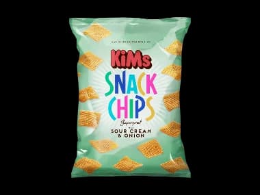 KIMS Snack Chips Sour Cream & Onion