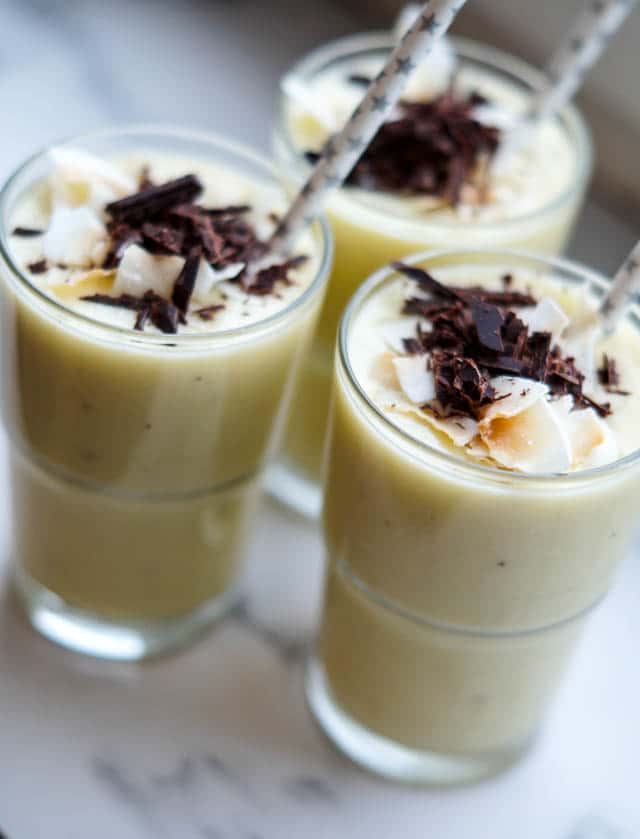 Pina colada smoothie