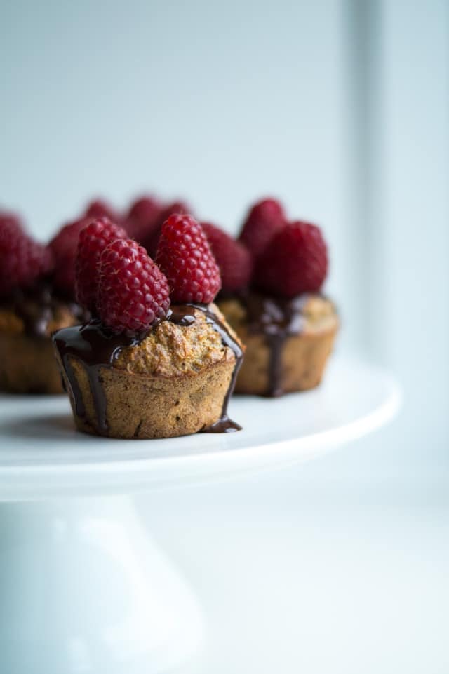 Vaniljemuffins med chokolade