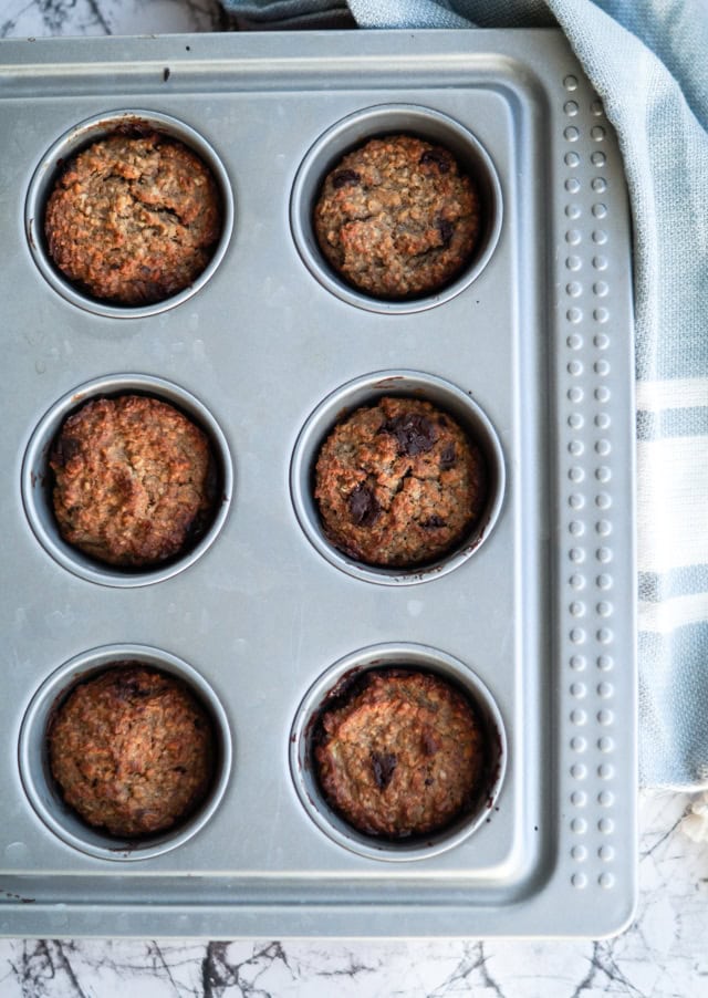 Veganske bananmuffins