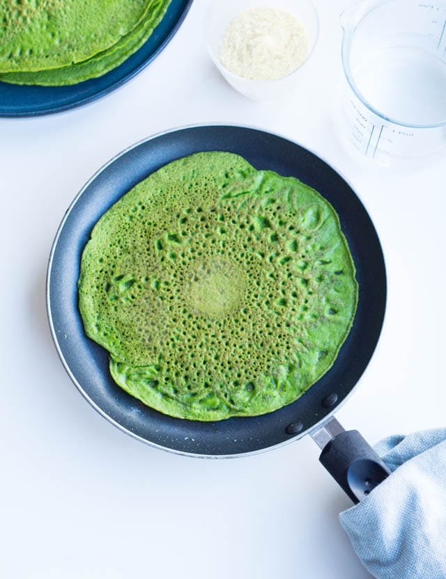 Glutenfri spinatpandekager