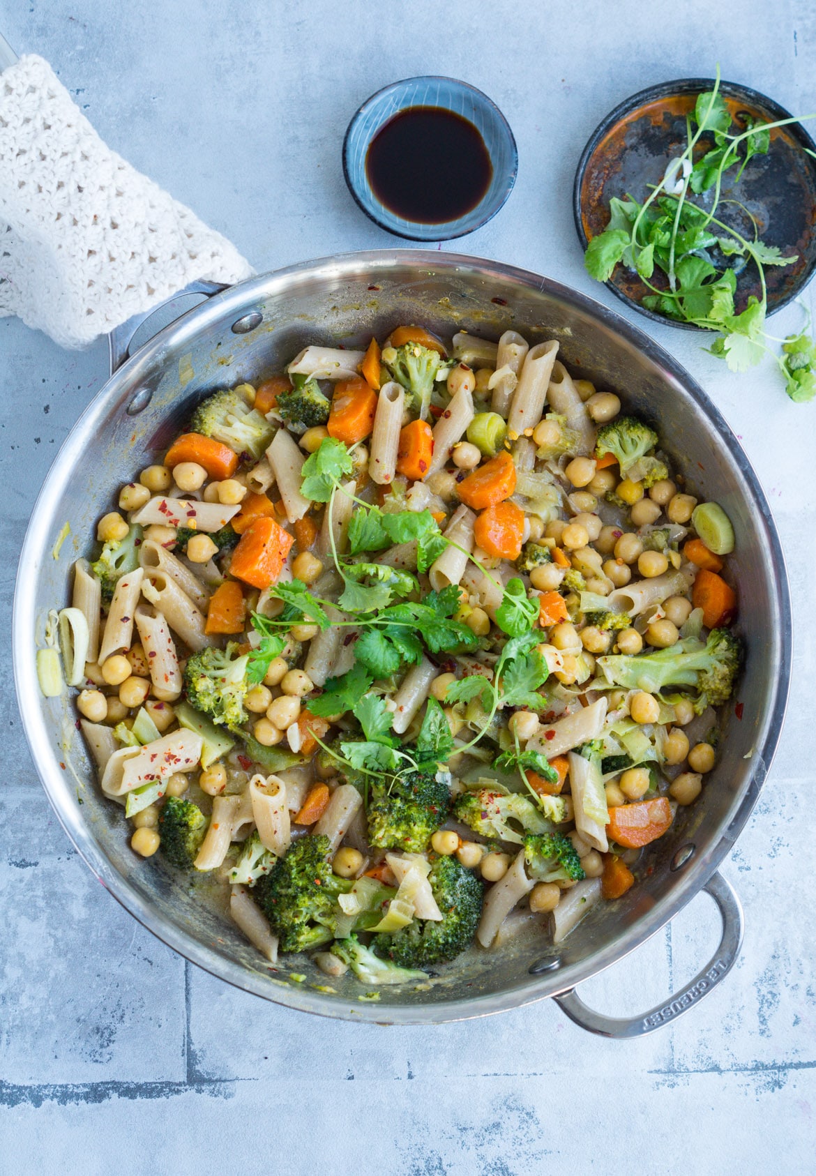 Asiatisk one pot pasta