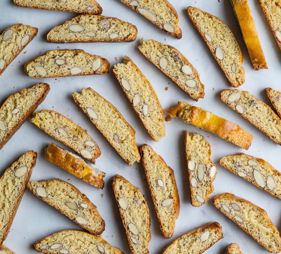 Biscotti med mandler