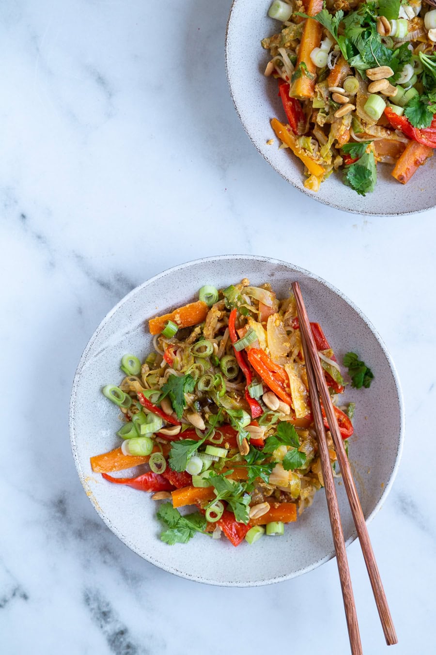 Vegetarisk pad thai