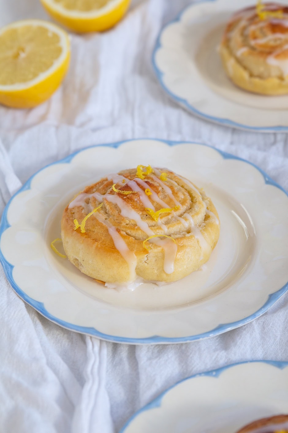 Citronsnegle med marcipan