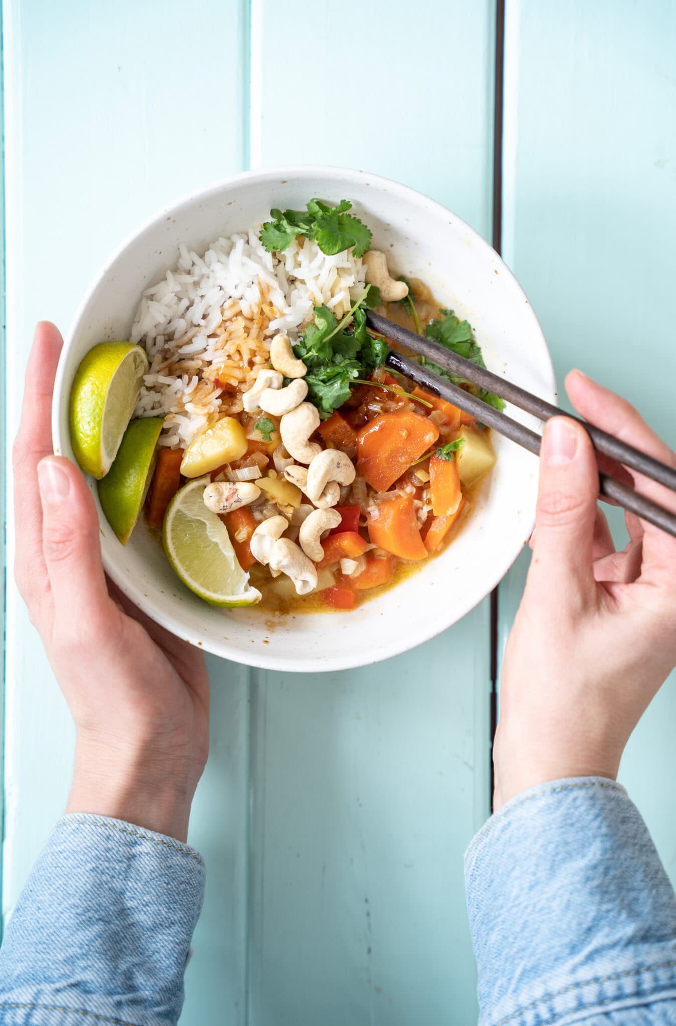 Vegetarisk massaman curry